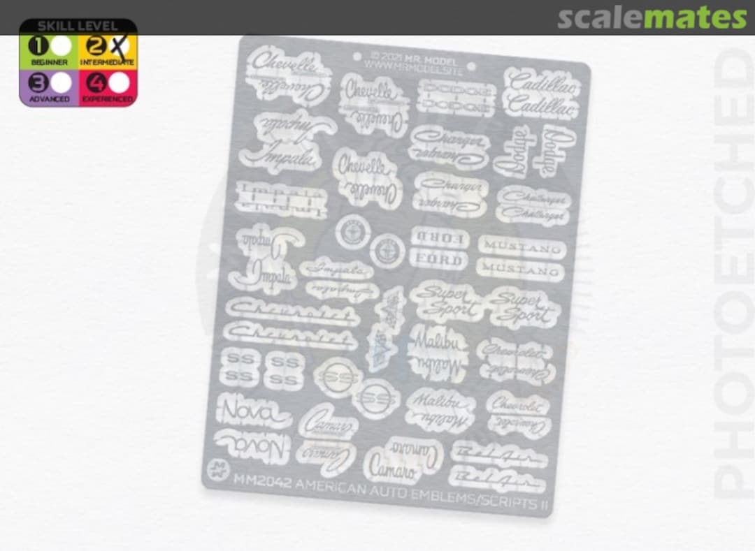 Boxart American Auto Emblems/s II MM2042 Mr. Model