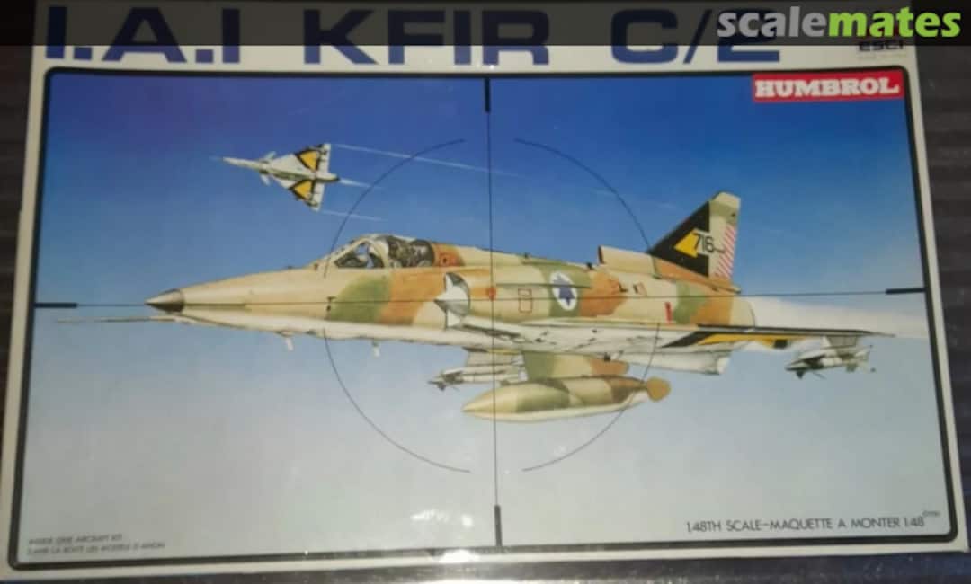 Boxart I.A.I. Kfir C2 4007 ESCI Boxart I.A.I. Kfir C2 4007 ESCI