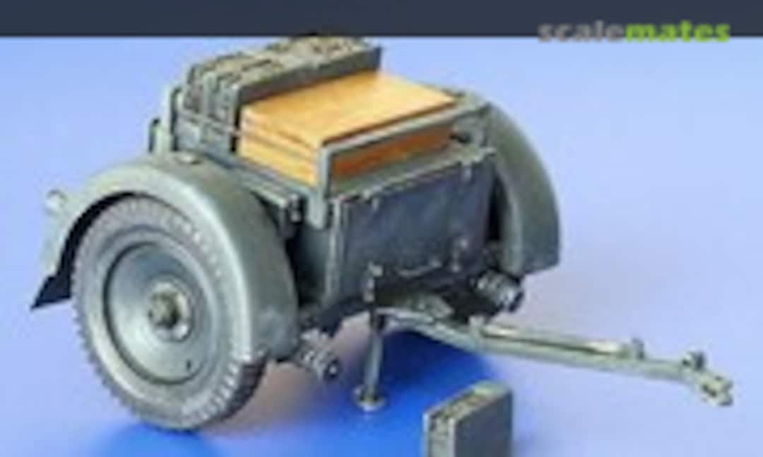 1:35 Ammunition trolley for Nebelwerfer (PlusModel 179) 179