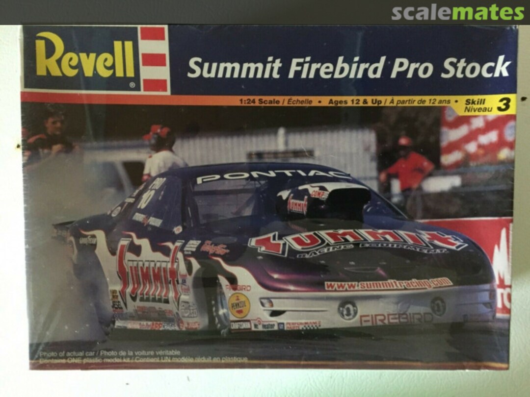 Boxart Summit Firebird Pro Stock 85-7660 Revell Boxart Summit Firebird Pro Stock 85-7660 Revell