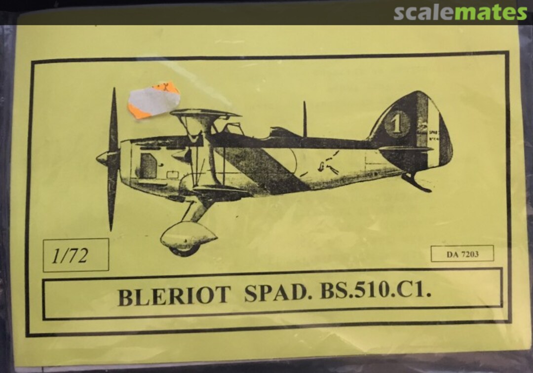 Boxart Blériot-Spad 510 C1 DA7203 Dujin Boxart Blériot-Spad 510 C1 DA7203 Dujin