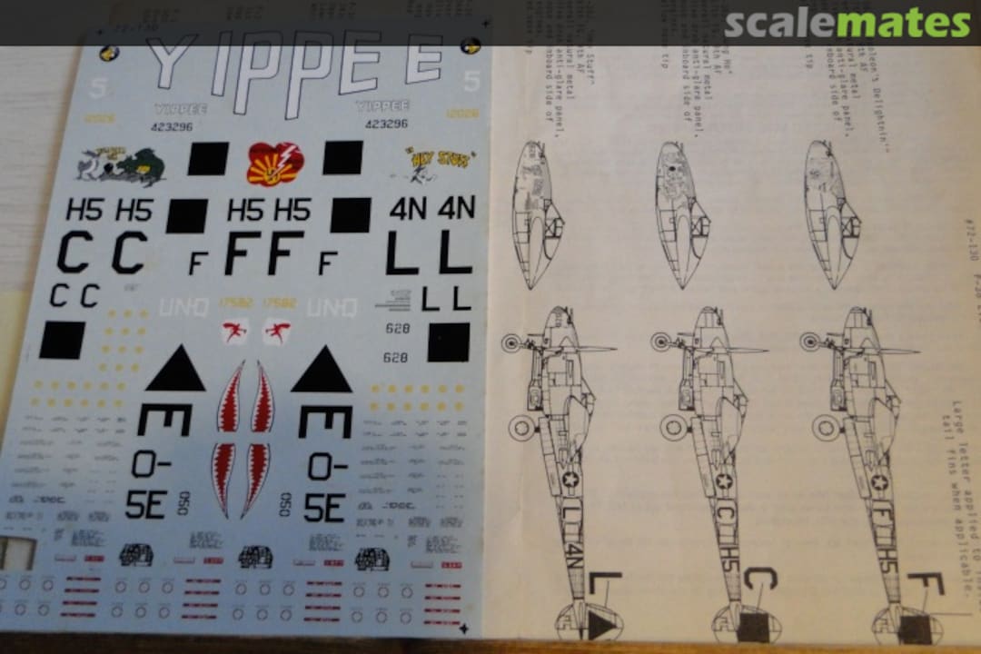 Boxart P-38 Lightnings 72-130 Microscale Boxart P-38 Lightnings 72-130 Microscale