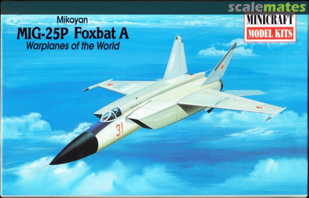 Boxart Mikoyan MiG-25P Foxbat A 14428 Minicraft Model Kits Boxart Mikoyan MiG-25P Foxbat A 14428 Minicraft Model Kits