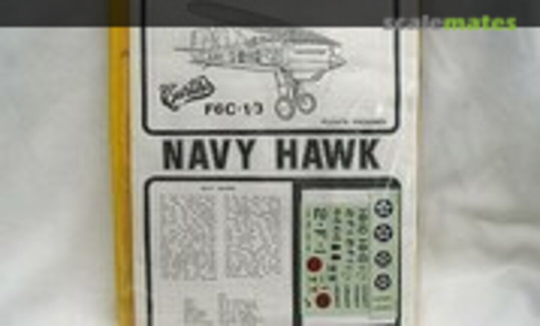 1:72 Curtiss F6C-1/3 Navy Hawk (Esoteric Models NAF-8) NAF-8