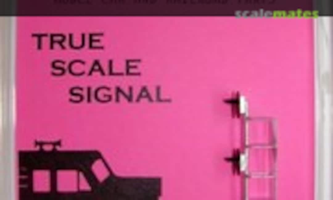 No True Scale Searchlight Signal (Dual Lens - Green over Red)(Photoetch) (ProTech PTMR13) PTMR13