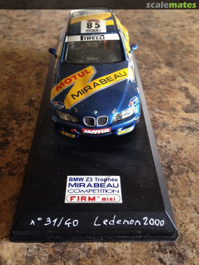 Boxart BMW Z3 Trophy-Bleynie FIRM mini Boxart BMW Z3 Trophy-Bleynie FIRM mini