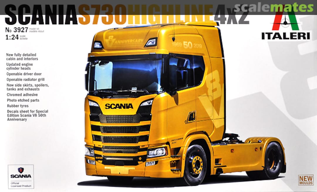 Boxart Scania S730 Highline 4x2 3927 Italeri Boxart Scania S730 Highline 4x2 3927 Italeri