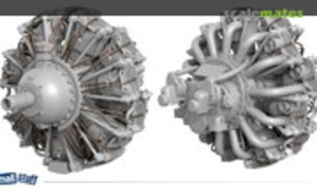 1:72 Pratt & Whitney R-1830 Twin Wasp engine (Small Stuff 72115) 72115