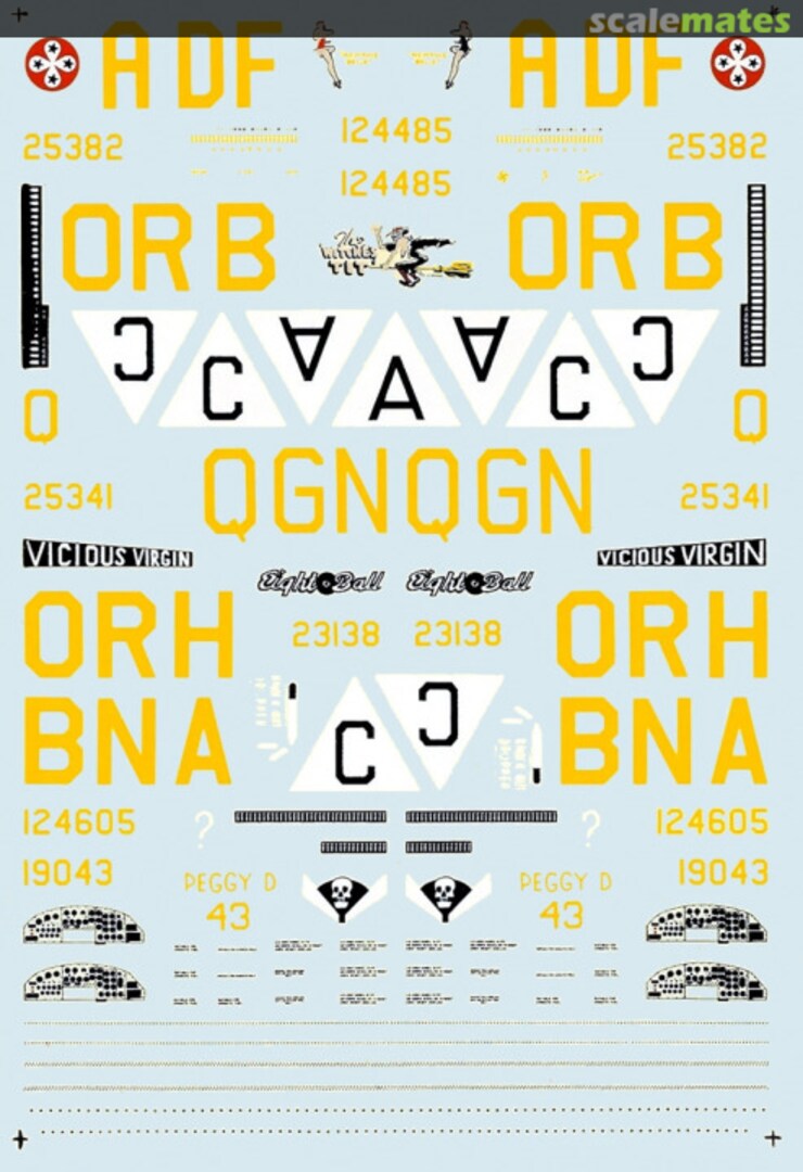 Boxart B-17E/F 72-23 SuperScale International Boxart B-17E/F 72-23 SuperScale International