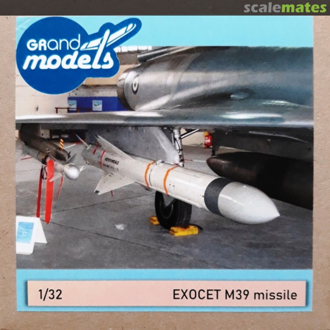Boxart Exocet AM39 Anti-Schiff-Rakete GM 32002 Grand Models Boxart Exocet AM39 Anti-Schiff-Rakete GM 32002 Grand Models