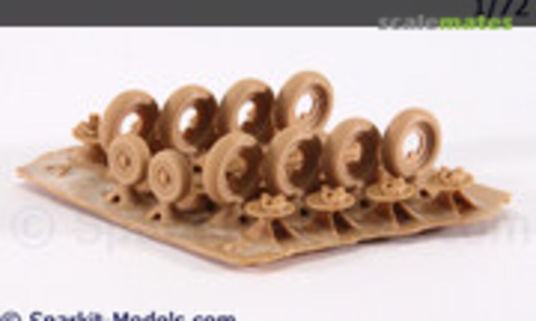 1:72 Mirage IVA/P - Wheel Set (Sparkit Models 72R0003) 72R0003