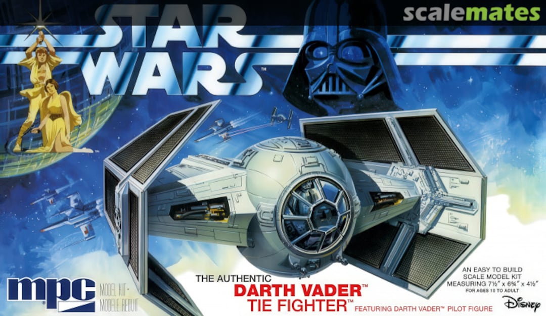 Boxart Darth Vader TIE Fighter MPC952 MPC