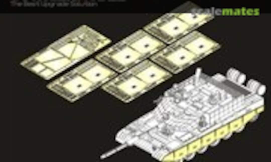 1:35 Chinese PLA ZTZ 99A MBT track covers (Voyager Model PEA401) PEA401