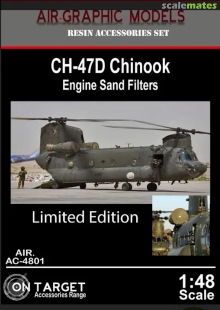 Boxart CH-47 Chinook Engine Sand Filters AC-4801 Air-Graphics Models Boxart CH-47 Chinook Engine Sand Filters AC-4801 Air-Graphics Models