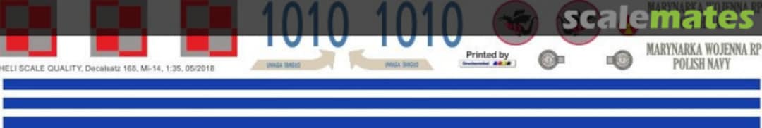 Boxart Mi-14 - Polnische Navy Decal 168 Heli Scale Quality