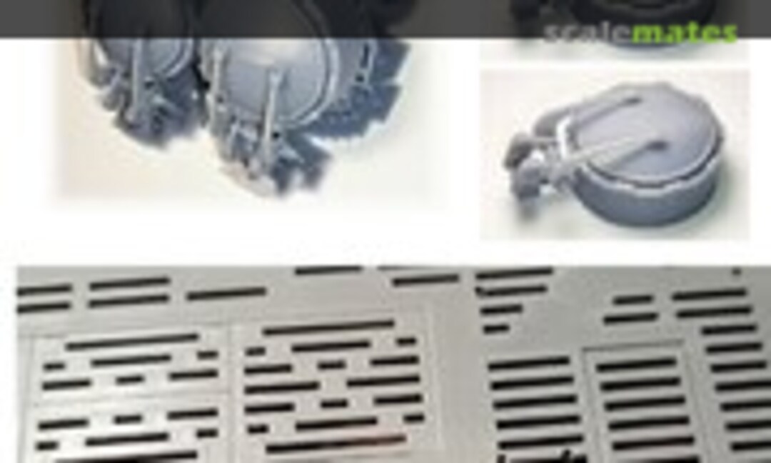 1:35 Deck repair set Resin 3D print (RC Subs SKU-DH-Early) SKU-DH-Early