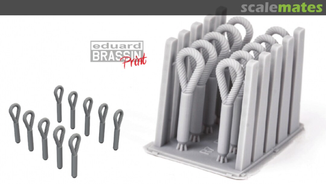 Boxart WWII German towing cable eyes 635027 Eduard