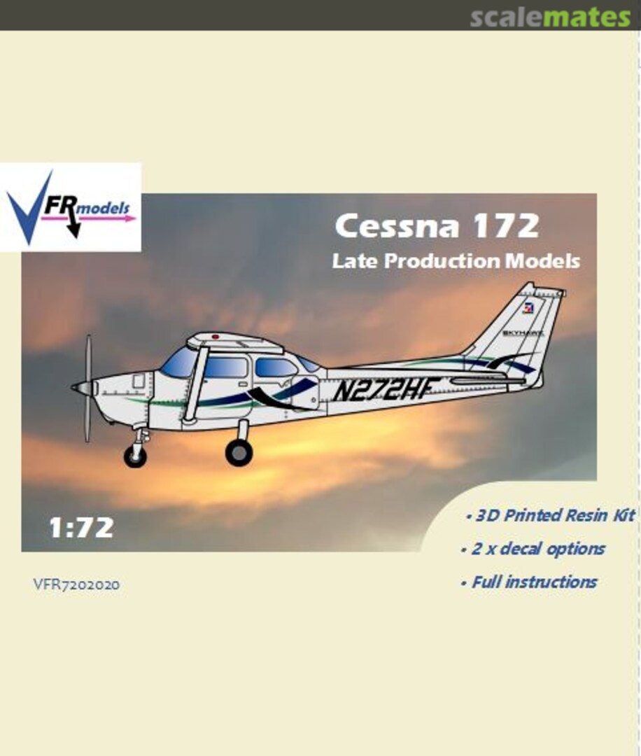Boxart Cessna 172 VFR7202020 VFR models Boxart Cessna 172 VFR7202020 VFR models