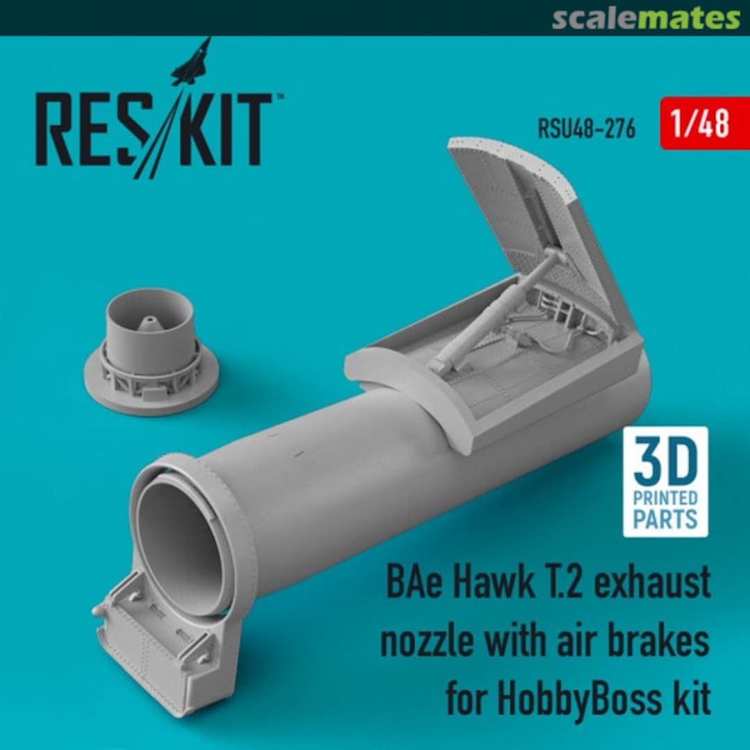 Boxart Hawk T.2 - Exhaust Nozzle w/ Air Brakes RSU48-0276 ResKit Boxart Hawk T.2 - Exhaust Nozzle w/ Air Brakes RSU48-0276 ResKit
