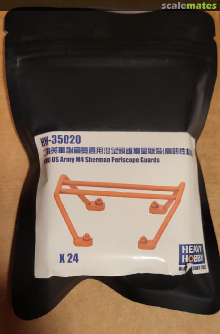 Boxart M4 Sherman Periscope Guards HH-35020 Heavy Hobby Boxart M4 Sherman Periscope Guards HH-35020 Heavy Hobby