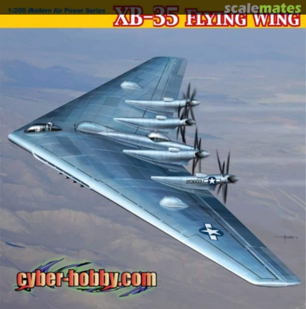 Boxart Northrop XB-35 Flying Wing 2017 Cyber Hobby Boxart Northrop XB-35 Flying Wing 2017 Cyber Hobby
