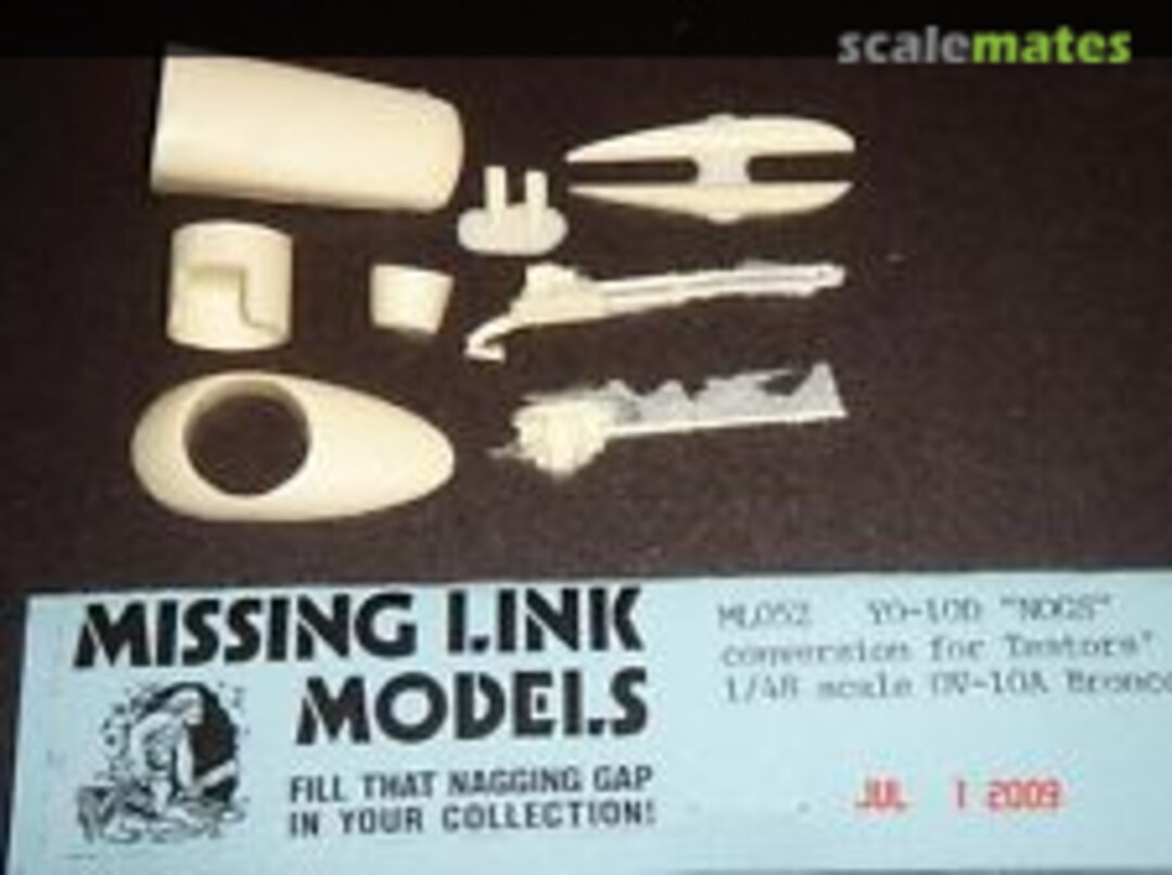 Boxart North American YOV-10D bronco ML052 Missing Link Models Boxart North American YOV-10D bronco ML052 Missing Link Models