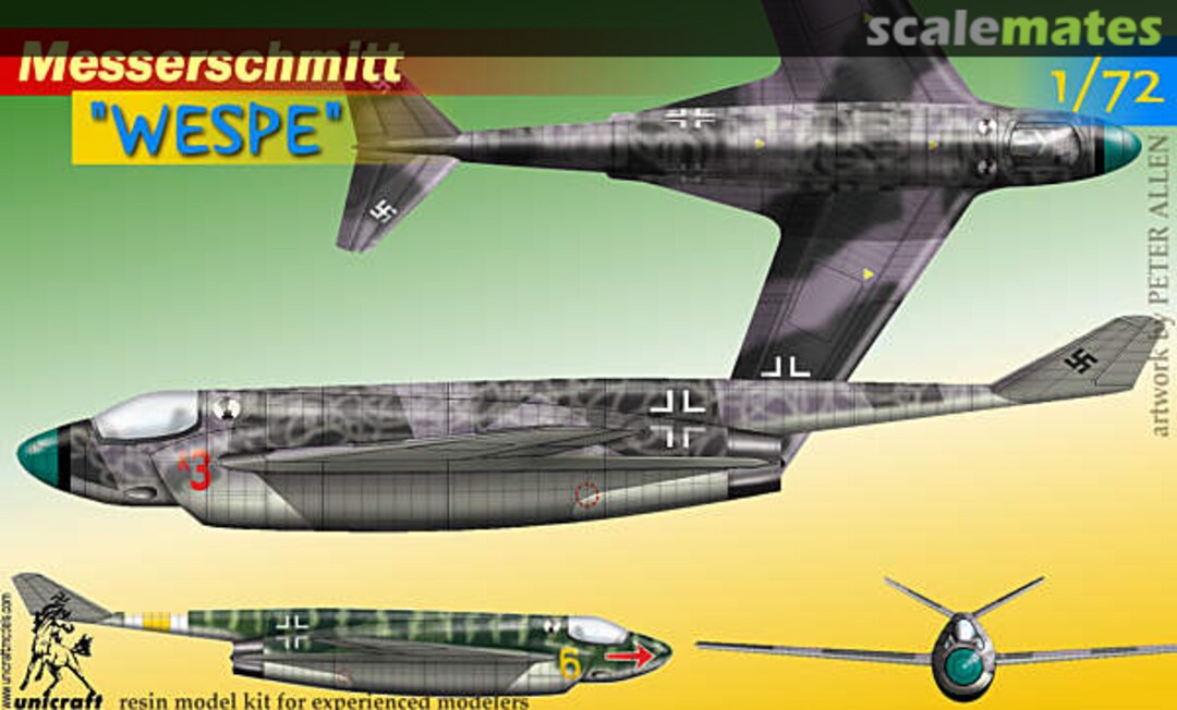 Boxart Messerschmitt Wespe Unicraft Models Boxart Messerschmitt Wespe Unicraft Models