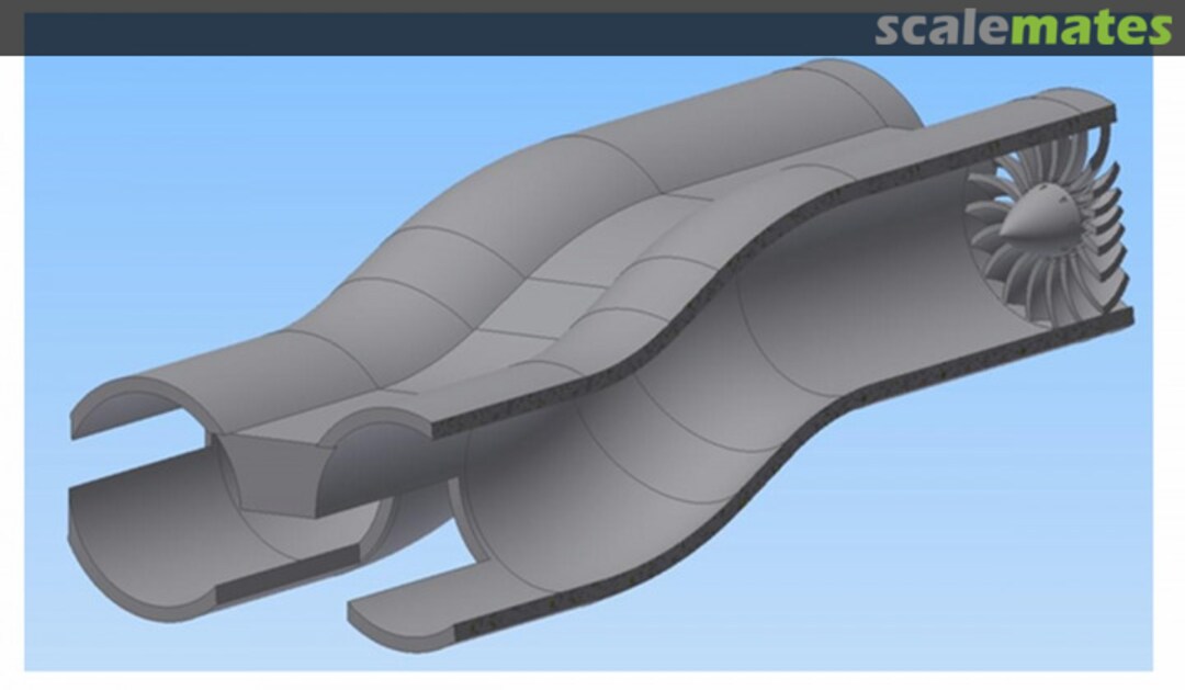 Boxart Typhoon Engine Intake Tunnels 48032 Scale Model Parts (UK) Boxart Typhoon Engine Intake Tunnels 48032 Scale Model Parts (UK)