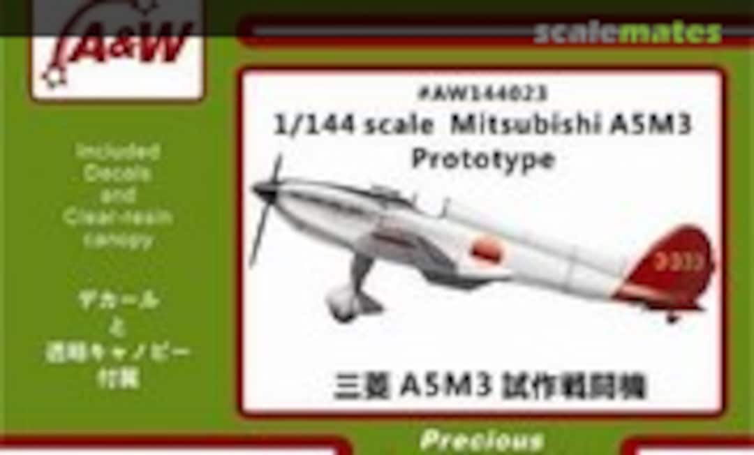 1:144 Mitsubishi A5M3 Prototype (A&amp;W AW144023)