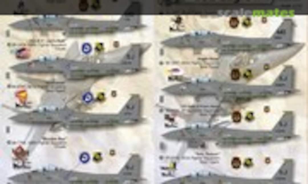 1:72 "Never Forget" F-15E Eagles (Print Scale 72-030)