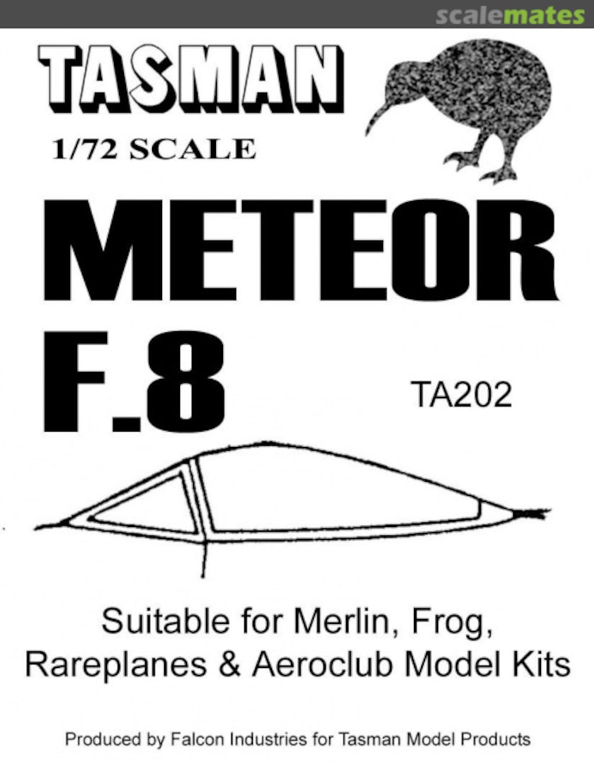 Boxart Meteor F.8 TA202 Tasman Model Products