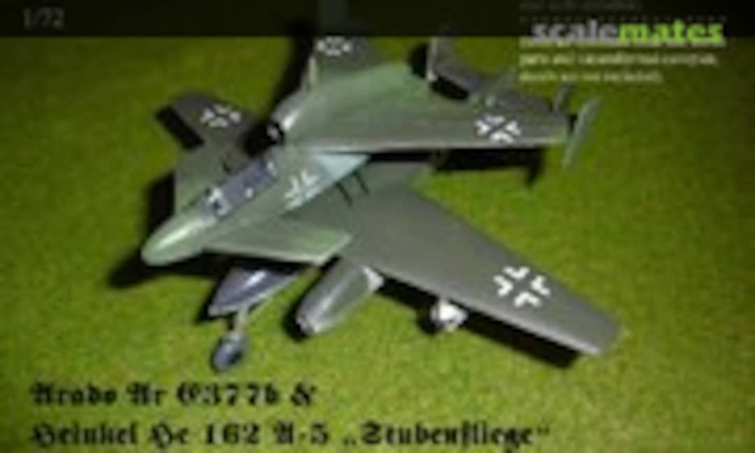1:72 Arado Ar E377b &amp; Heinkel He 162 A-5 &quot;Stubenfliege&quot; (Bird Models 72291)