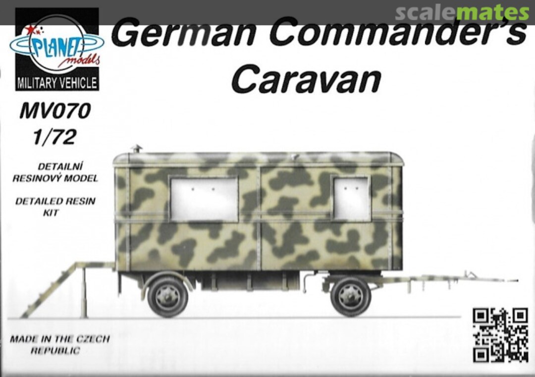 Boxart Commander's Caravan MV070 Planet Models Boxart Commander's Caravan MV070 Planet Models