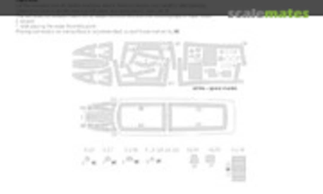 1:48 F-14 A/B/D Tomcat BASIC kabuki masks (New Ware NWAM0283) NWAM0283