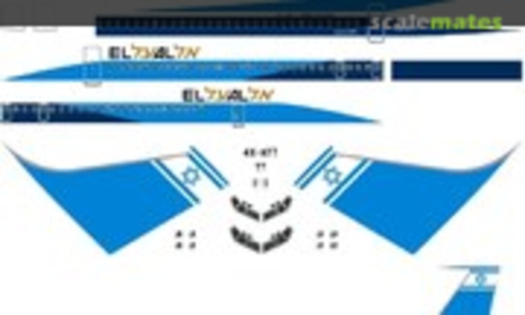 1:144 EL AL B707 (2nd) (Classic Airlines CA144-479) CA144-479