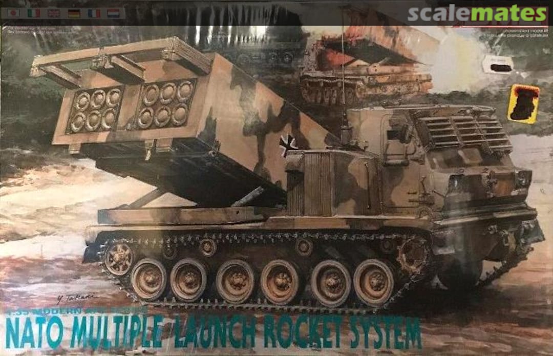 Boxart NATO Multiple Launch Rocket System 3522 DML Boxart NATO Multiple Launch Rocket System 3522 DML