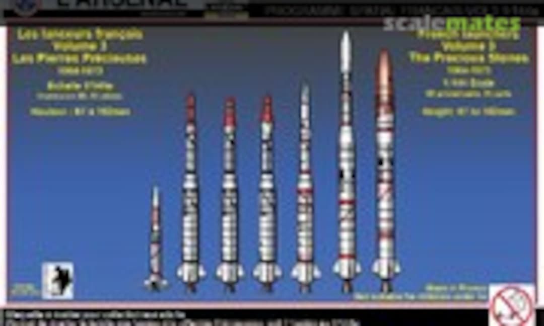 1:144 French launchers Volume 3: the Precious Stones (L'Arsenal 144 04) 144 04
