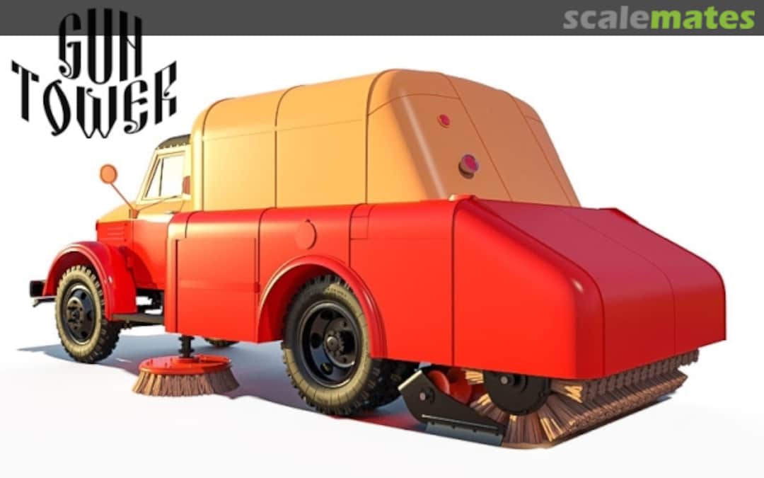Boxart Soviet Road Sweeper, Kit 1 GT 35034 Guntower Models