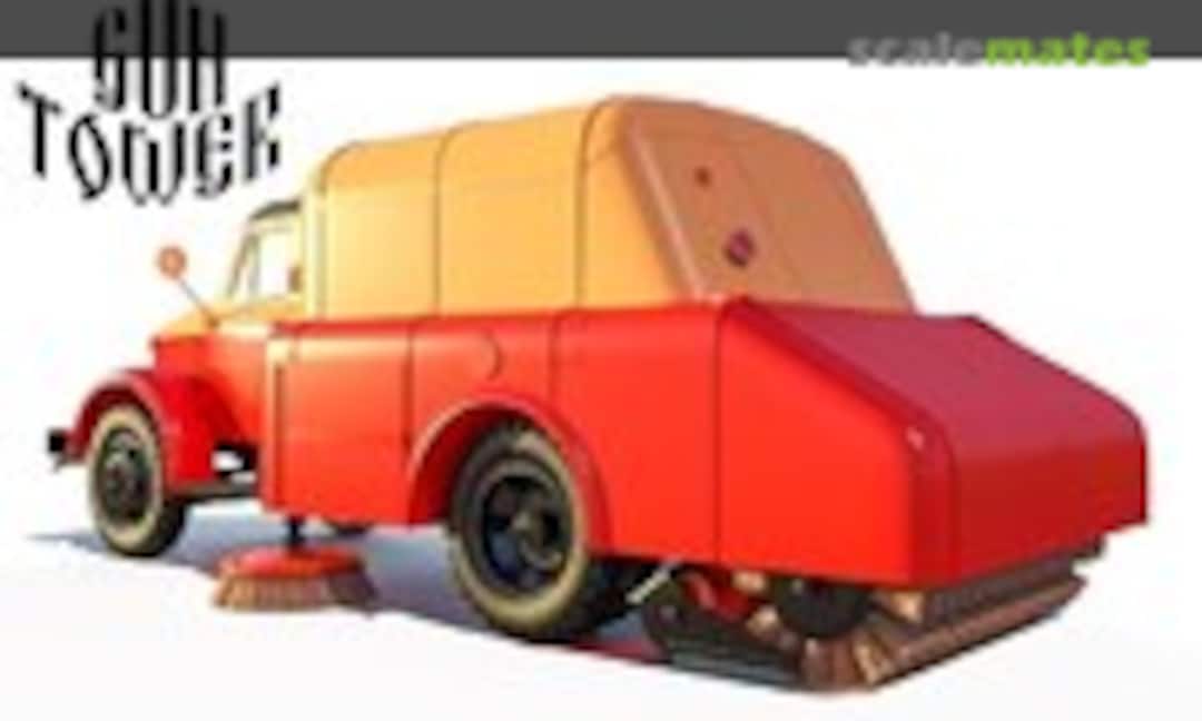 1:35 Soviet Road Sweeper, Kit 1 (Guntower Models GT 35034)