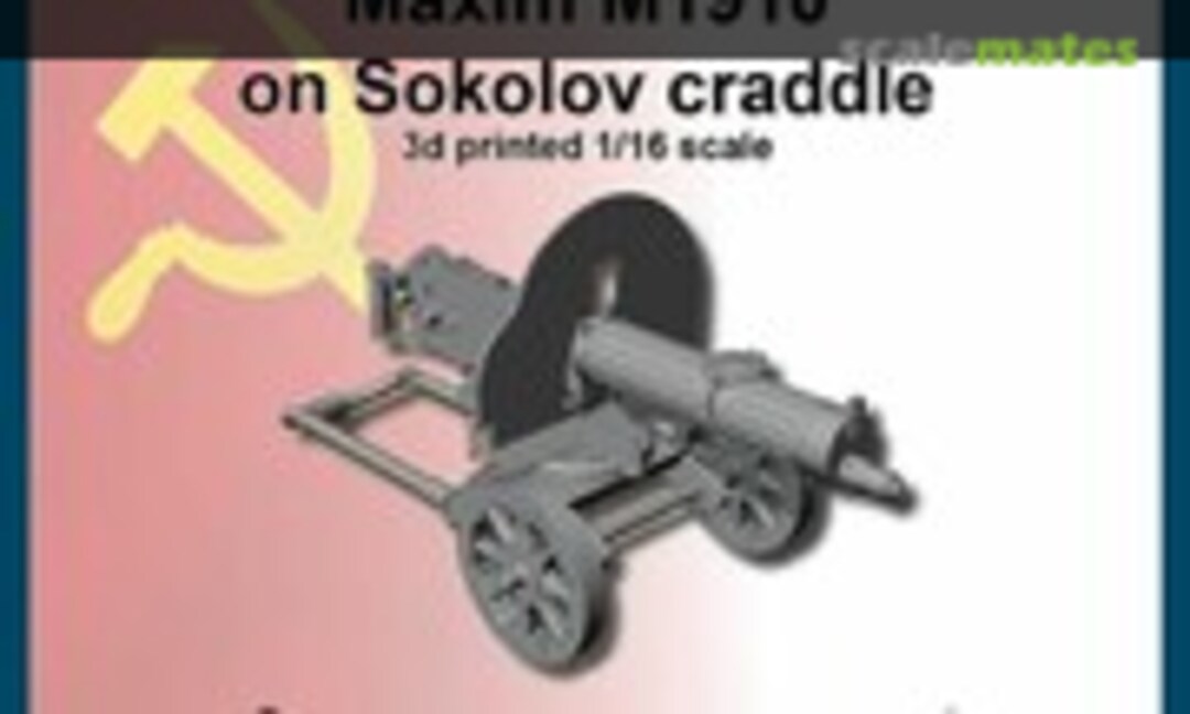 1:16 Maxim M1910 on Sokolov craddle (FC Model Trend 16503)
