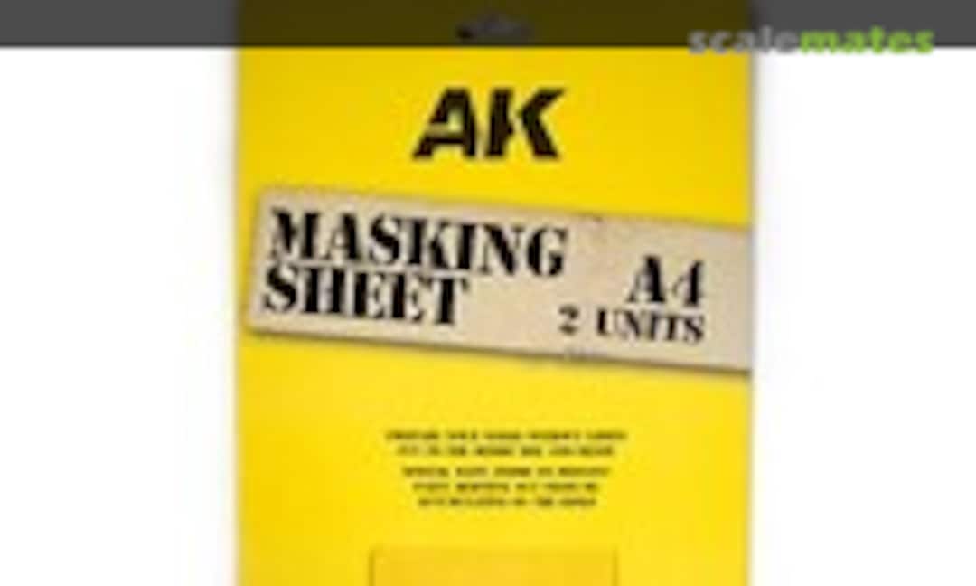 No MASKING SHEET A4 X 2 UNITS (AK Interactive AK8211) AK8211