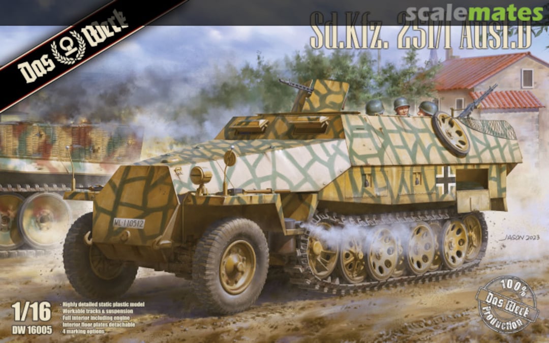 Boxart Sd.Kfz. 251/1 Ausf. D DW16005 Das Werk Boxart Sd.Kfz. 251/1 Ausf. D DW16005 Das Werk