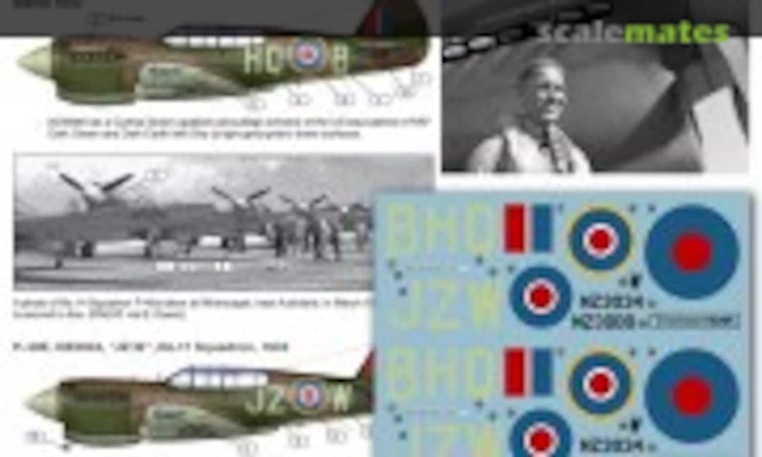 1:32 RNZAF Curtiss P-40E’s, Home Based (Ventura Publications V3295) V3295