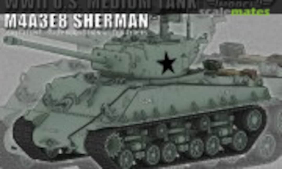 1:72 WWII U.S. Medium Tank M4A3E8 Sherman &quot;Easy Eight&quot; Mid Production.w/ T66 Tracks (Triumph Model P72008)