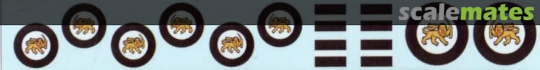 Boxart Rhodesian Air Force National Markings Set C MAF72009C Viper Decal Products Boxart Rhodesian Air Force National Markings Set C MAF72009C Viper Decal Products