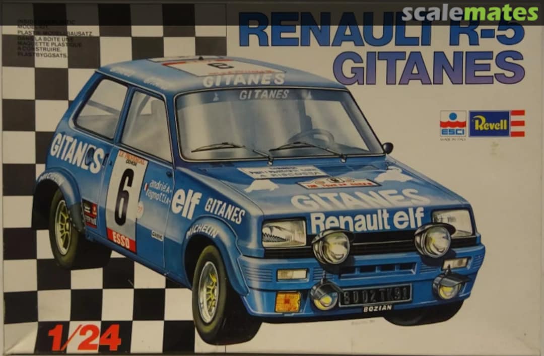 Boxart Renault R-5 Gitanes H-2373 Revell/ESCI Boxart Renault R-5 Gitanes H-2373 Revell/ESCI