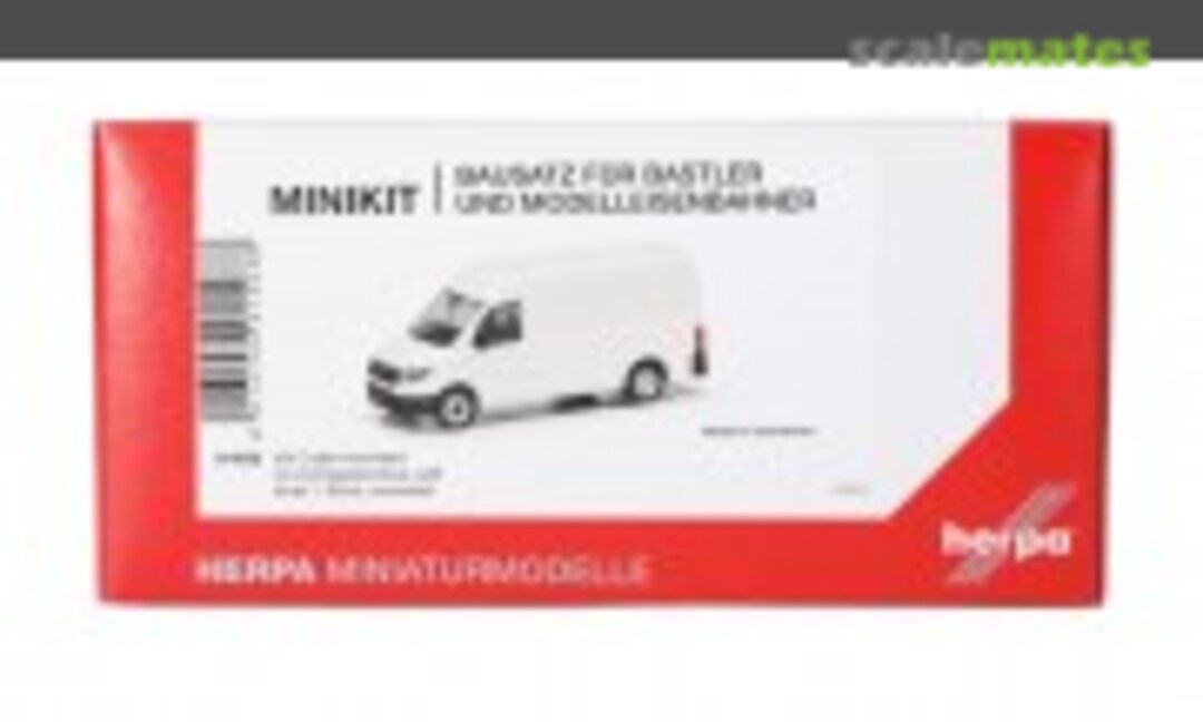 MiniKit VW Crafter Kasten HD Zwillingsantrieb weiß (Herpa 014038)