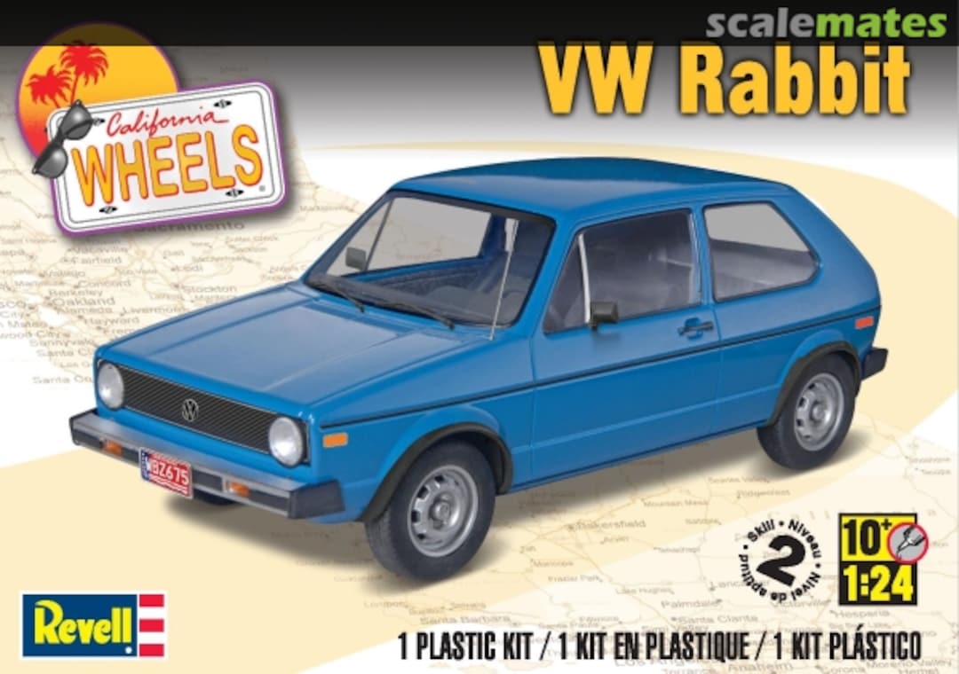 Boxart VW Rabbit 85-4333 Revell Boxart VW Rabbit 85-4333 Revell