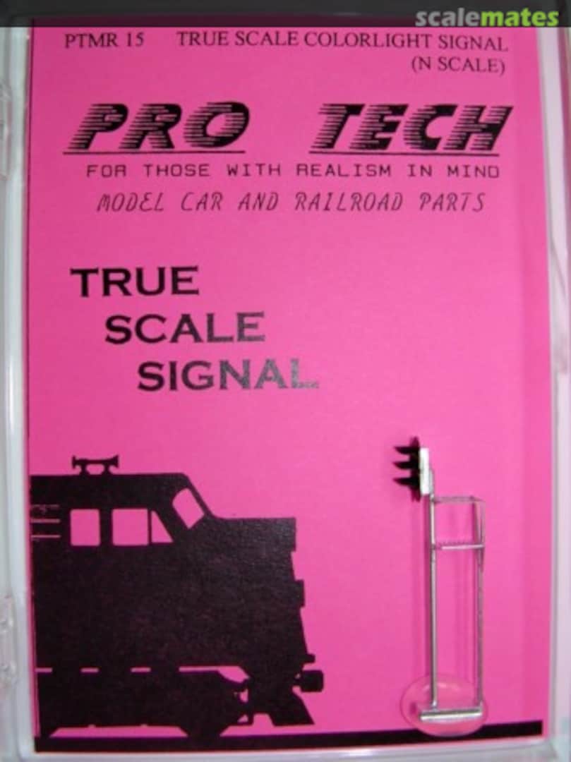 Boxart True Scale Colourlight Signal (Three Lenses in Single Vertical Housing) PTMR15 ProTech