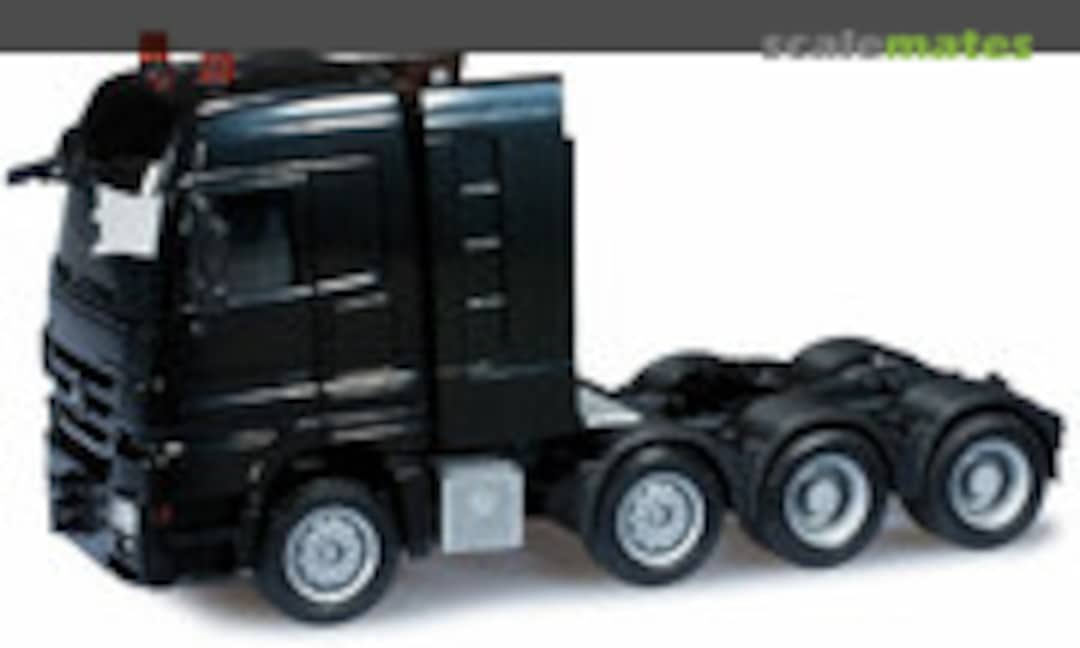 Mercedes-Benz Actros LH heavy-duty tractor, deep black (Herpa 156615-003)